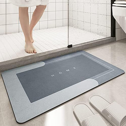 Absorbent Diatomite Fast Drying Bath Mat