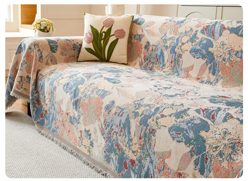 Soft Plush Chenille Sofa Slipcover