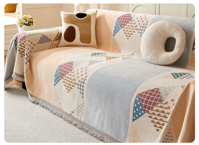 Soft Plush Chenille Sofa Slipcover