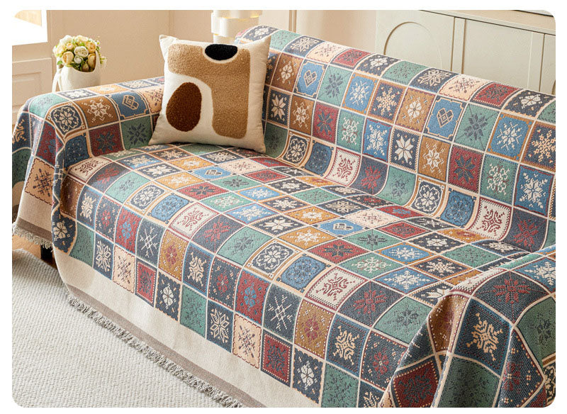 Soft Plush Chenille Sofa Slipcover