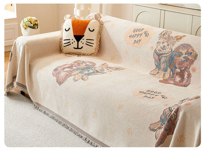 Soft Plush Chenille Sofa Slipcover