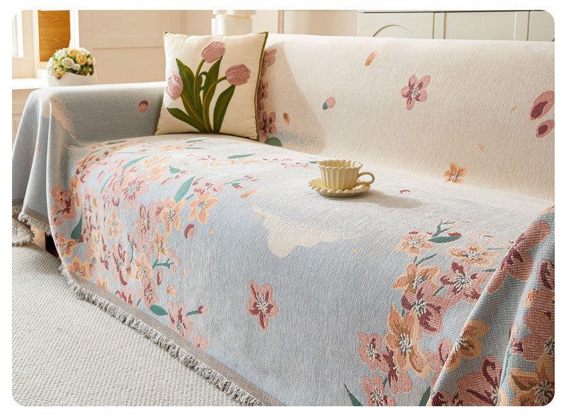 Soft Plush Chenille Sofa Slipcover