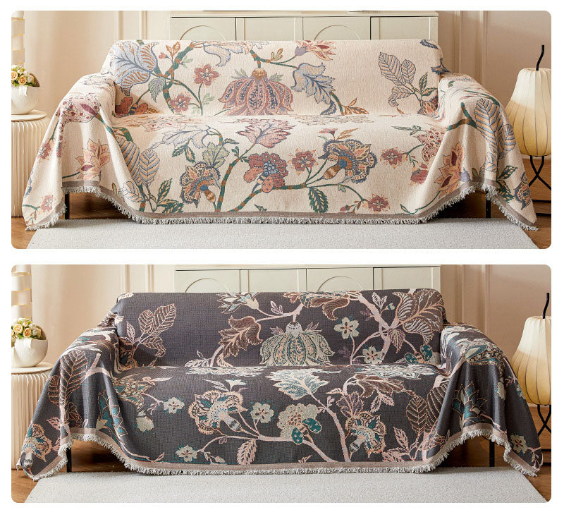 Soft Plush Chenille Sofa Slipcover