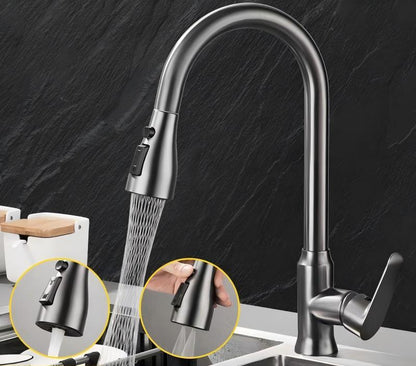 Befez | Retractable Water Resistant Kitchen Faucet - Befez