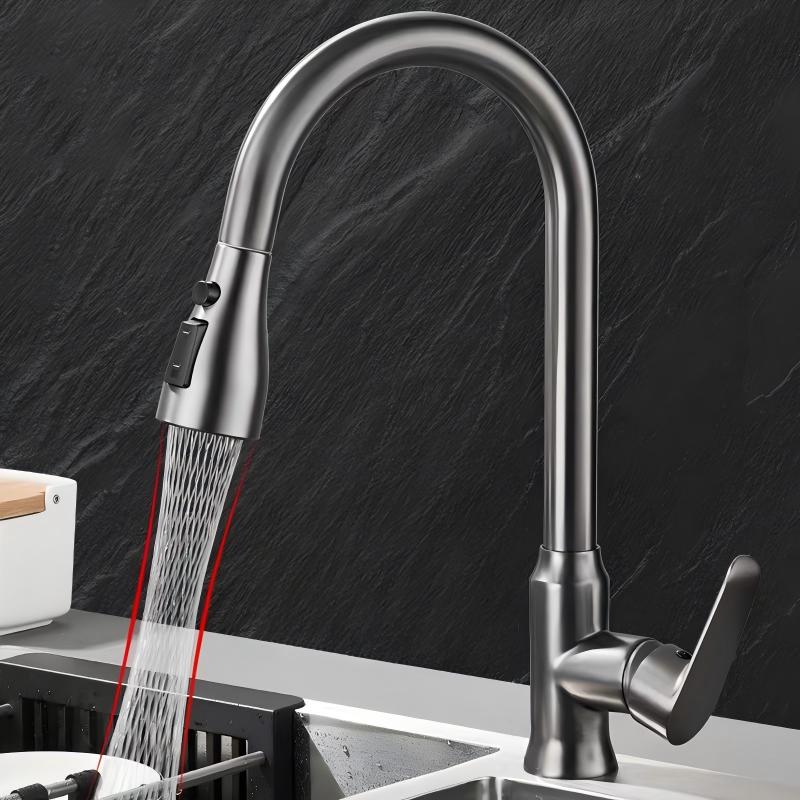 Befez | Retractable Water Resistant Kitchen Faucet