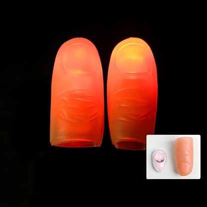 Soft Silicone Thumb Lights 10-Pack Set