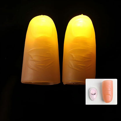 Soft Silicone Thumb Lights 10-Pack Set