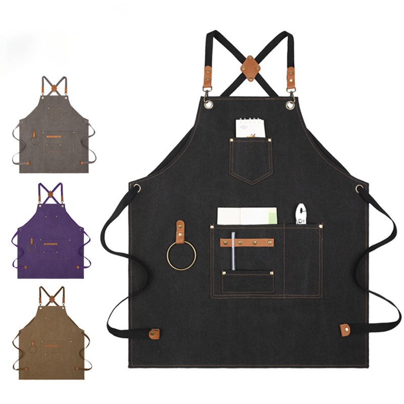 Durable Water Resistant Cotton Apron - Befez