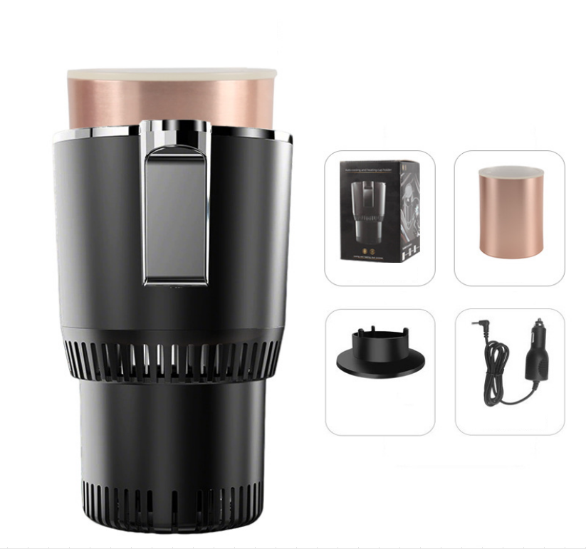 Car Travel Mug with Temperature Control Display