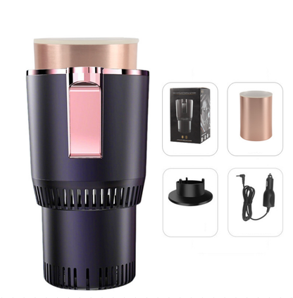 Car Travel Mug with Temperature Control Display