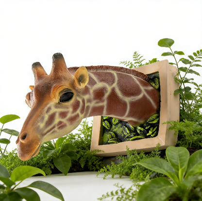 Vibrant 3D Wildlife Picture Frame Wall Decor