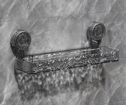 Easy Install Bathroom Shelf with Suction Cup