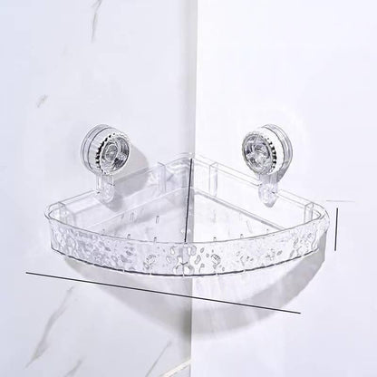 Easy Install Bathroom Shelf with Suction Cup