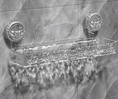 Easy Install Bathroom Shelf with Suction Cup