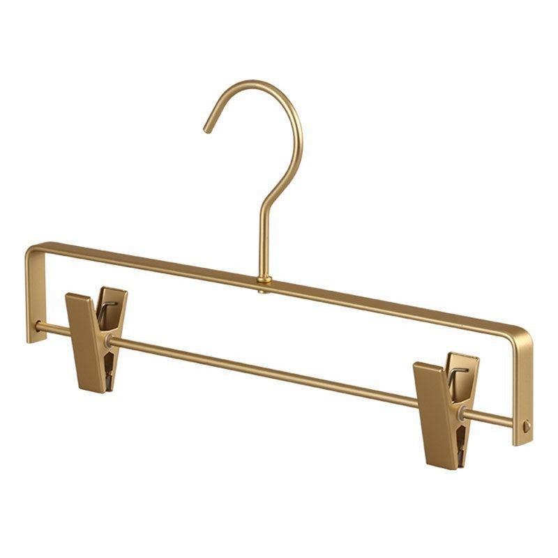 Slim Gold Metal Closet Hangers (10 Pack) - Befez
