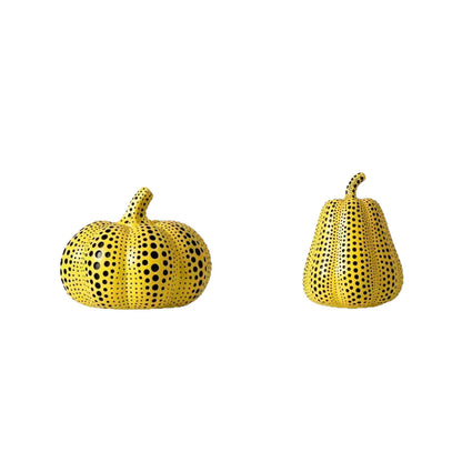 Vibrant Artificial Pumpkin Decorative Planter