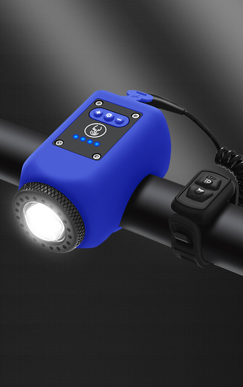 Waterproof Bike Front Light with USB Charger