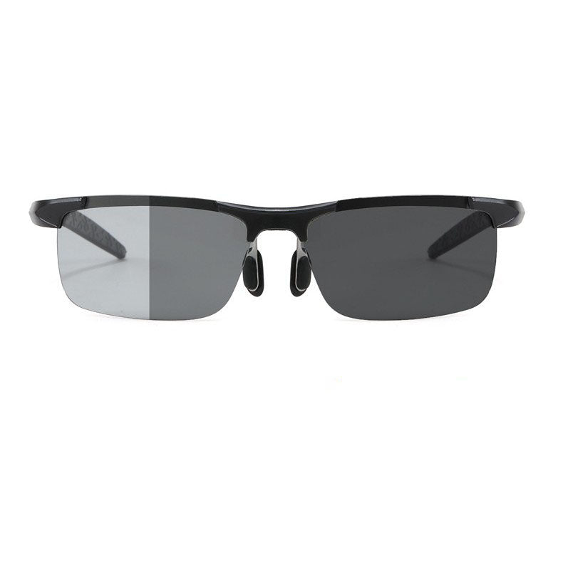 Trendy Polarized Color Changing Sunglasses with AVC Lens
