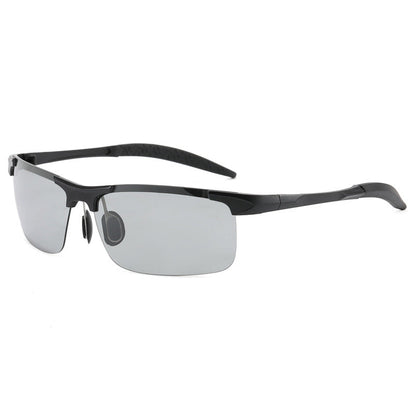 Trendy Polarized Color Changing Sunglasses with AVC Lens