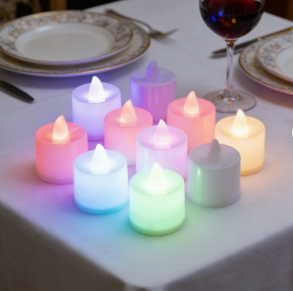 Bright LED Party Candles, 24-pack