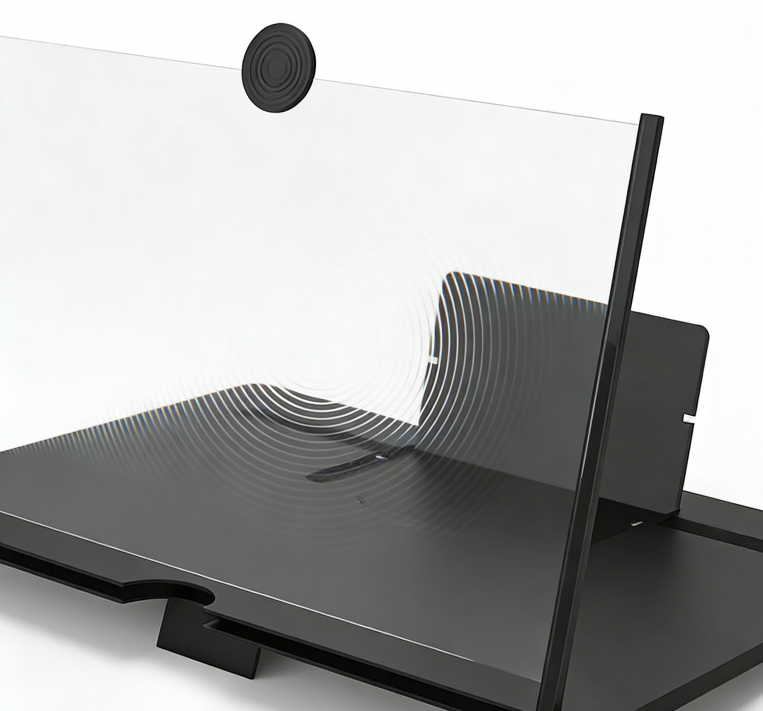 Compact 3D Mobile Phone Screen Amplifier