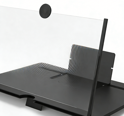 Compact 3D Mobile Phone Screen Amplifier