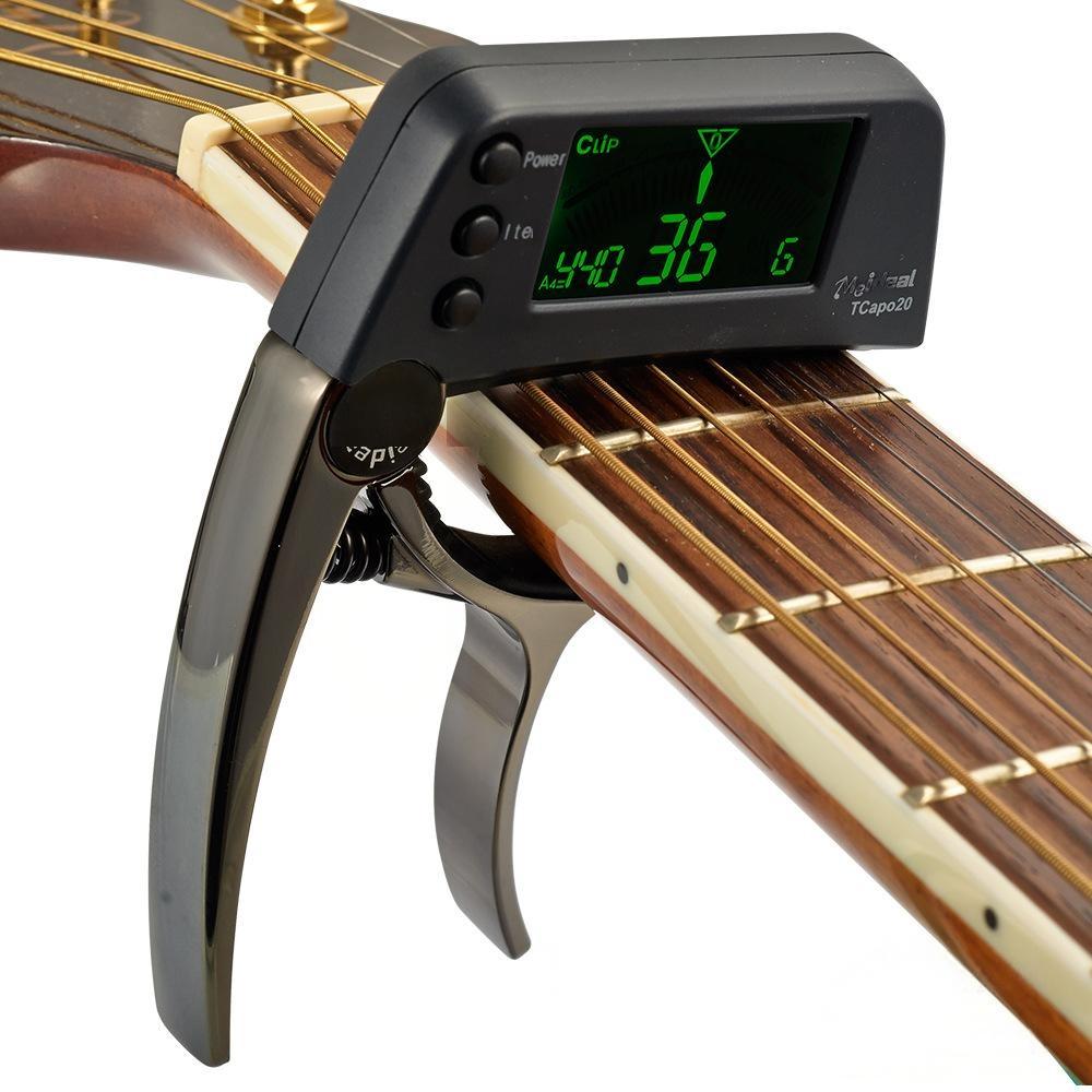 Compact Clip On Guitar Tuner