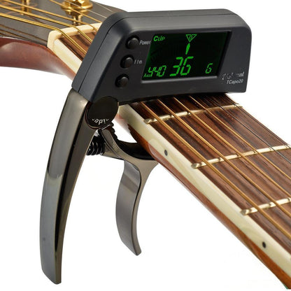 Compact Clip On Guitar Tuner
