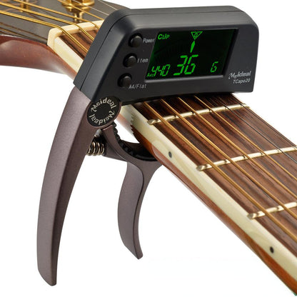Compact Clip On Guitar Tuner