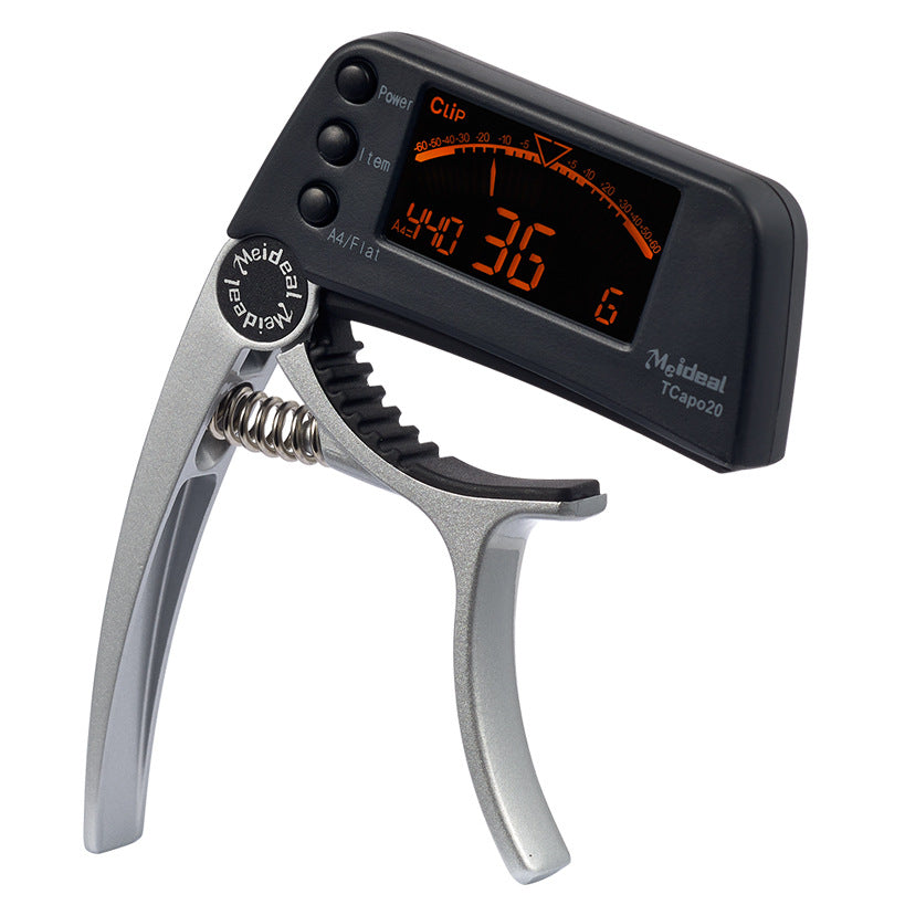Compact Clip On Guitar Tuner