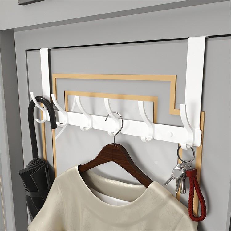 Space Saving Over Door Hook Rack