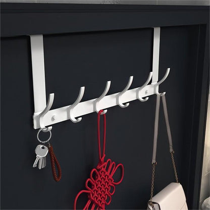 Space Saving Over Door Hook Rack
