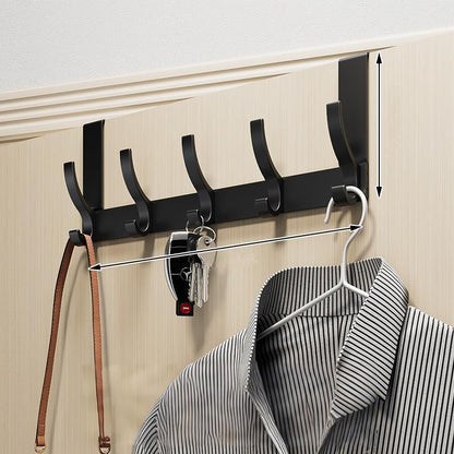 Space Saving Over Door Hook Rack