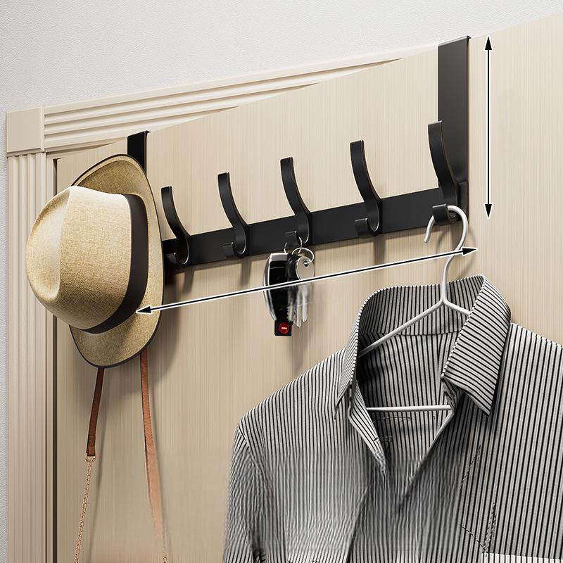 Space Saving Over Door Hook Rack