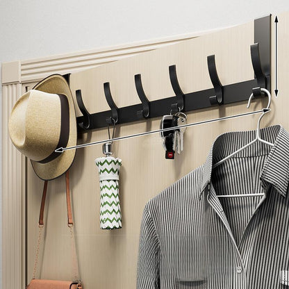 Space Saving Over Door Hook Rack