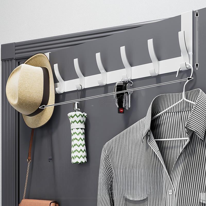 Space Saving Over Door Hook Rack