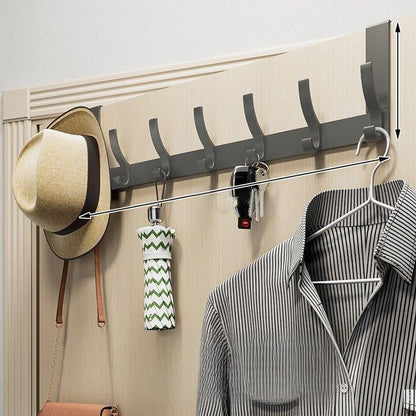 Space Saving Over Door Hook Rack
