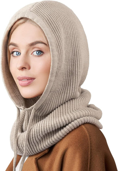 Cozy Women's Fleece Scarf Hat Set