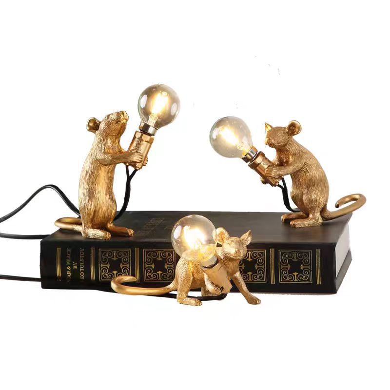 Cute Mouse Nightlight for Kids Bedroom