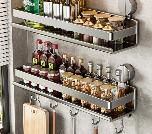 Sticky Wall Mount Kitchen Hook Rack - Befez