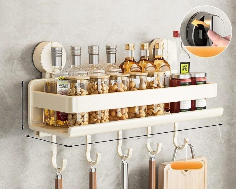 Sticky Wall Mount Kitchen Hook Rack