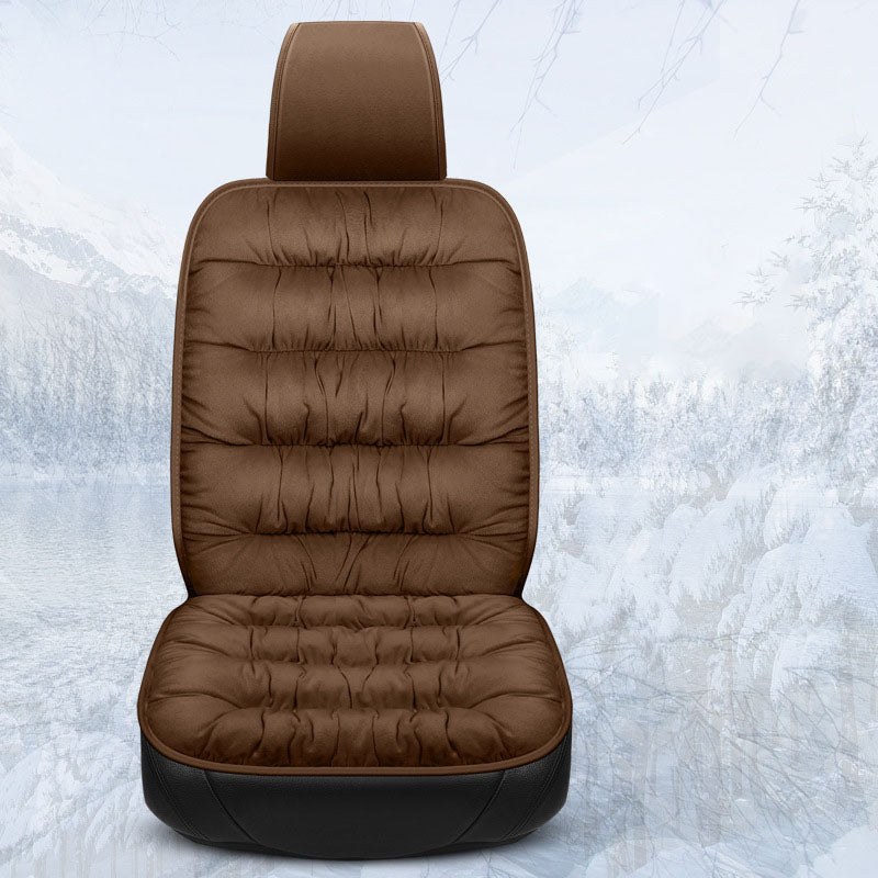Warm Faux Fur Auto Seat Cover for Small Cars