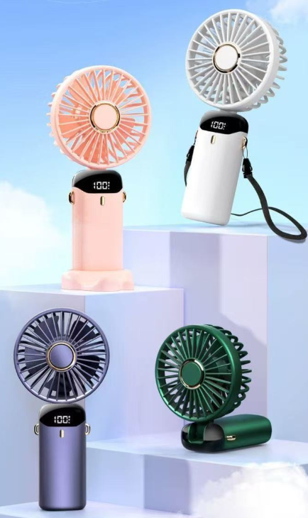 Portable Compact 5-Speed Hand Fan