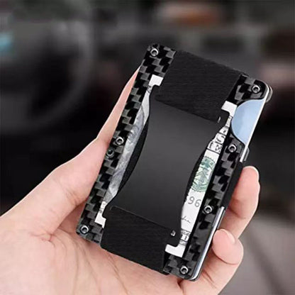Secure Clip-on Metal Wallet Card Protector - Befez