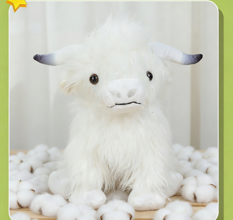 Cute Farm Cow Soft Toy