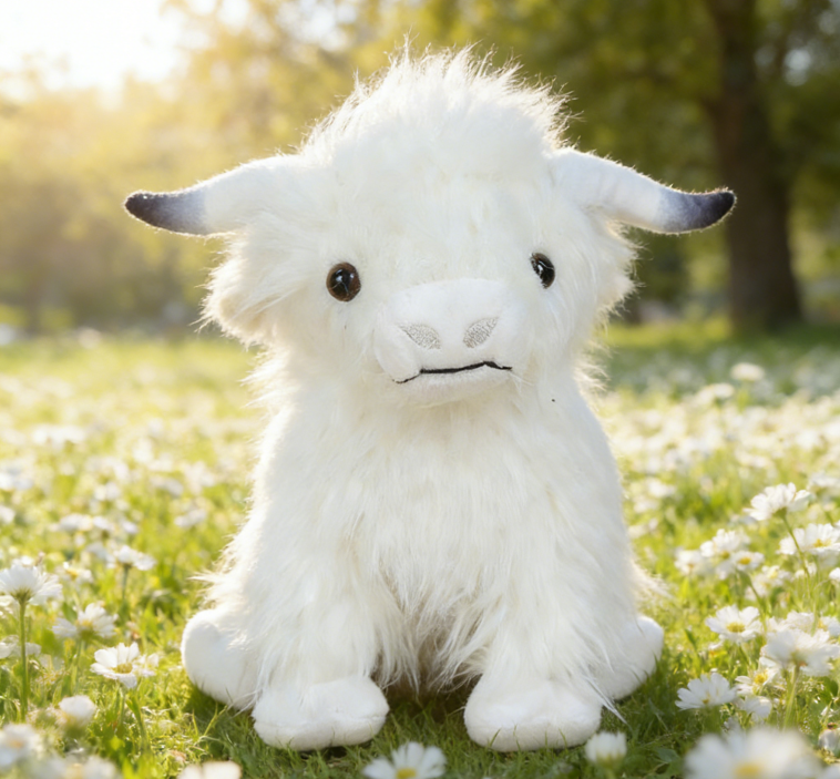 Cute Farm Cow Soft Toy