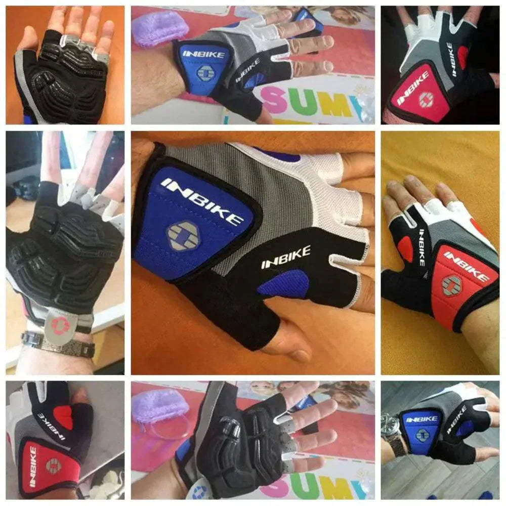 Comfortable 3D Padded Cycling Gloves for Men Women