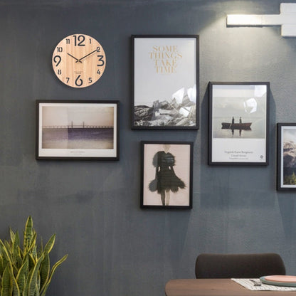 Decorative Wooden 3D Wall Clock