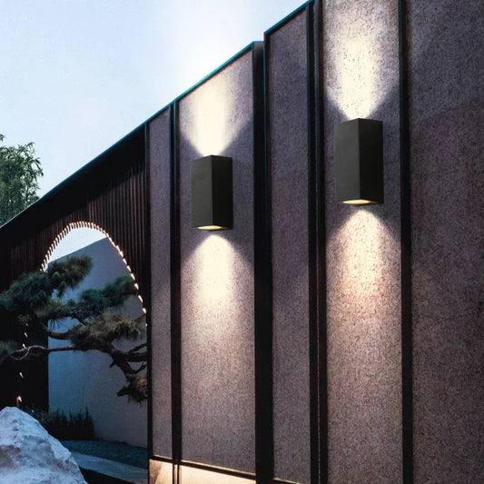 Stylish Outdoor LED Wall Light Black - Befez
