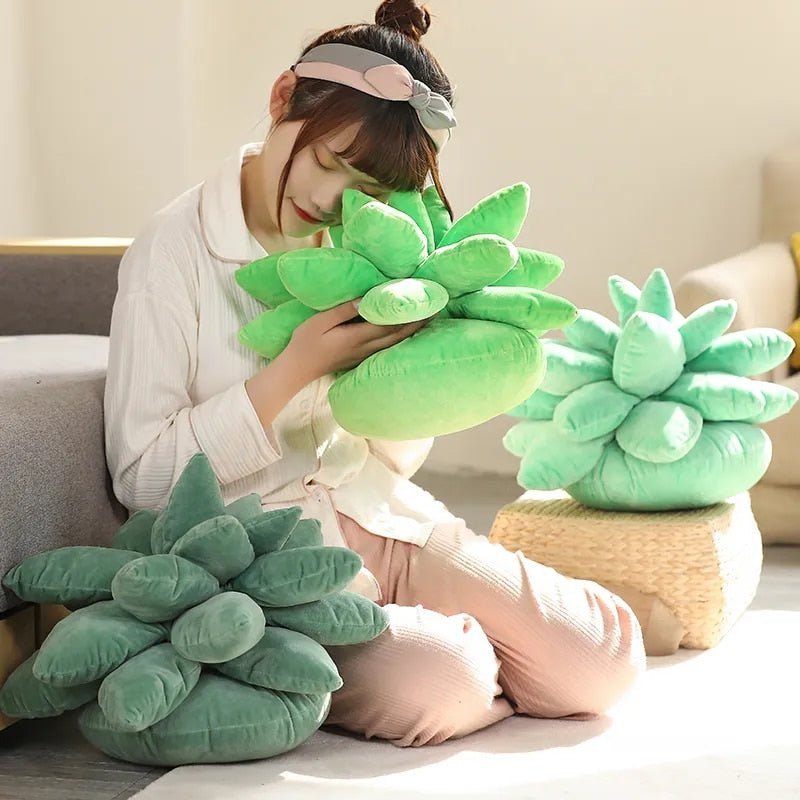 Soft Succulent Throw Blanket